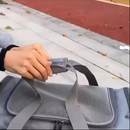 Bolsa De Viajem Para Transporte Pet Para Cães E Gatos Avião--A1711（（tamanho40*25*25）