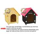 Casinha de Madeira N5 Para Cachorro Cães Cão Porte Médio Grande Casa Pet House Número 5 Tamanho 5 Promoção Frete Grátis