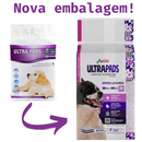 Tapete Higiênico Para Cães e Gatos Ultra Pad 30unidades 80x60cm Aroma Lavanda Alta Absorção