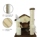 Casa para Gatos com Rede Grande e 2 brinquedos - MIUPET