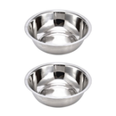 Vasilha Comedouro pote tigela inox para cães e gatos pet cachorro