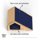 Casinha Gato Tóca Rampa Casa Caminha Pet Arranhador Luxo Ricapet