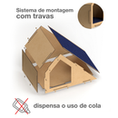Casinha Gato Tóca Rampa Casa Caminha Pet Arranhador Luxo Ricapet