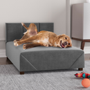 Cama Box Pet D28 Suede 80 e 60cm