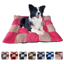 Almofada Pet 50x60 cachorro Gato Cama Conforto Colchonete Quadriculado
