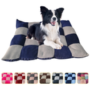 Almofada Pet 50x60 cachorro Gato Cama Conforto Colchonete Quadriculado