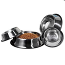 Kit Comedouro Pet Inox Comedouro Bebedouro Cachorro Gato Pet Pote Ração Vasilha Cachorro Gato Antiderrapante