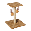 Arranhador Para Gatos Poste com Brinquedo Gato Duplo Exclusivo