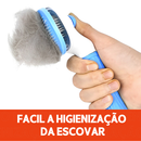 Escova Removedora Rasqueadeira Tira Pelos Mortos - Pet, Animais, Gato - BNVT