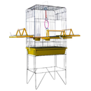 VIVEIRO GAIOLA CALOPSITA GAIOLAS PARA PÁSSAROS AVES TRIPLEX JEL PLAST GRANDE (ATENÇÃO DOIS MODELOS NO ANÚNCIO)