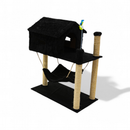 Arranhador Para Gatos Com Casinha Playground