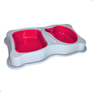 Kit Comedouro Bebedouro Pet Cachorro Gato Durapets 750/550ml