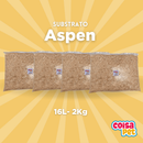 Substrato Aspen para Répteis e Roedores