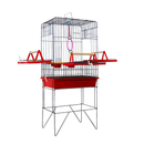 VIVEIRO GAIOLA CALOPSITA GAIOLAS PARA PÁSSAROS AVES TRIPLEX JEL PLAST GRANDE (ATENÇÃO DOIS MODELOS NO ANÚNCIO)