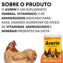 Kits Suplemento Mineral Com Vitamina Para Galinha Frango Patos Averin 1Kg Aves Com Coccidiose