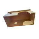 Casinha Toca Para Mini Tartaruga Coelho e Pequenos Roedores sem fundo