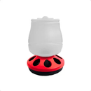 KIT COMEDOURO AUTOMATICO AVES 1,5KG E BEBEDOURO AVES 2LTS
