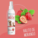 Spray Bucal p/ Cães Gatos Combate Mau Hálito Pet Clean 120ml