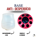Kit Comedouro 2 kg Automatico E Bebedouro 2lts Aves Galinha Vermelho