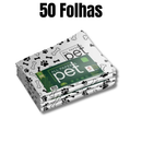 Kit Jornal Pet Higiênico 50/100/150/200 Folhas Biodegradável Atóxico Não Mancha