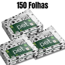 Kit Jornal Pet Higiênico 50/100/150/200 Folhas Biodegradável Atóxico Não Mancha