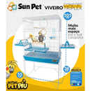 VIVEIRO GAIOLA CALOPSITA GAIOLAS PARA PÁSSAROS AVES TRIPLEX JEL PLAST GRANDE (ATENÇÃO DOIS MODELOS NO ANÚNCIO)