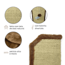 Arranhador Gato Proteção Canto De Sofá Base Interna Brinquedo KIT 2 Unidades - Miupetz Store