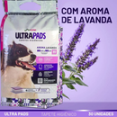 Tapete Higiênico Para Cães e Gatos Ultra Pad 30unidades 80x60cm Aroma Lavanda Alta Absorção