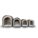 Casinha / casa de cachorro ecológica reciclável para pet modelo iglu Nº4