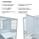 Canil Modular Pet Shop e Veterinária com Opções de Módulos