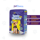 Kit Tapete Higiênico 10 até 100 unidades PetCharm Slim -Tamanho 50cm x 60cm Para Cachorros