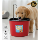 Fonte Bebedouro H2O Plus para Cães e Gatos de 1.5 Litros com Torneira Inox