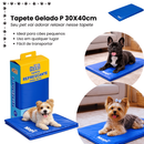 Tapete Gelado Refrescante Colchonete Térmico Cama Cachorro Gato Pet Animal Alta Resistência Lavável Antiderrapante