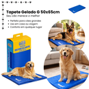 Tapete Gelado Refrescante Colchonete Térmico Cama Cachorro Gato Pet Animal Alta Resistência Lavável Antiderrapante
