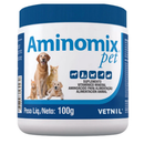 Aminomix Pet Mni 100 g - Suplemento Complexo Vitamínico - Vetnil Cães Gatos Aves Cachorros