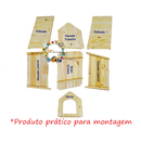 Casinha de Madeira N5 Para Cachorro Cães Cão Porte Médio Grande Casa Pet House Número 5 Tamanho 5 Promoção Frete Grátis