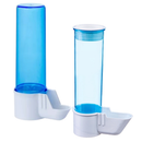 Kit Malha Larga 1 Comedouro 120ml + 1 Bebedouro 100ml Aves Pássaros Em Geral Canario Periquito