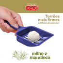 Areia Biodegradável Kadi Grãos Finos Gato 12 KG Grão Cat Milho Mandioca Bio (3 pacotes de 4 kg)
