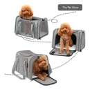 Bolsa De Viajem Para Transporte Pet Para Cães E Gatos Avião--A1711（（tamanho40*25*25）